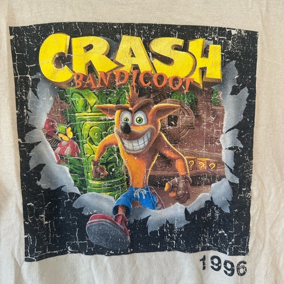 Activision Crash Bandicoot Men’s T Shirt - L - Picture 2 of 7